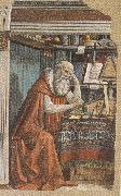 Domenico Ghirlandaio,St Jerome in his Study (m,k36)